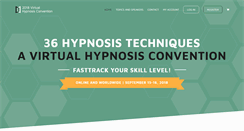 Desktop Screenshot of hypnosisconvention.com